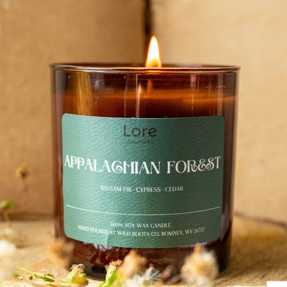 Appalachian Forest Scented Hand Poured Soy Candle